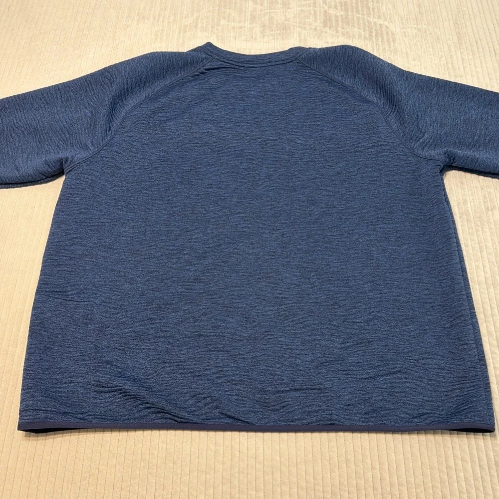 Nike Tour Golf Crew Top Long Sleeve Pullover Dri-FIT FD5835-410 Blue Mens 4XL